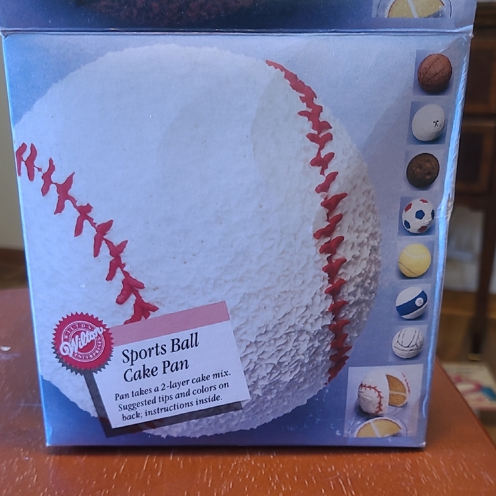 Wilton Cake Pan Sports Ball